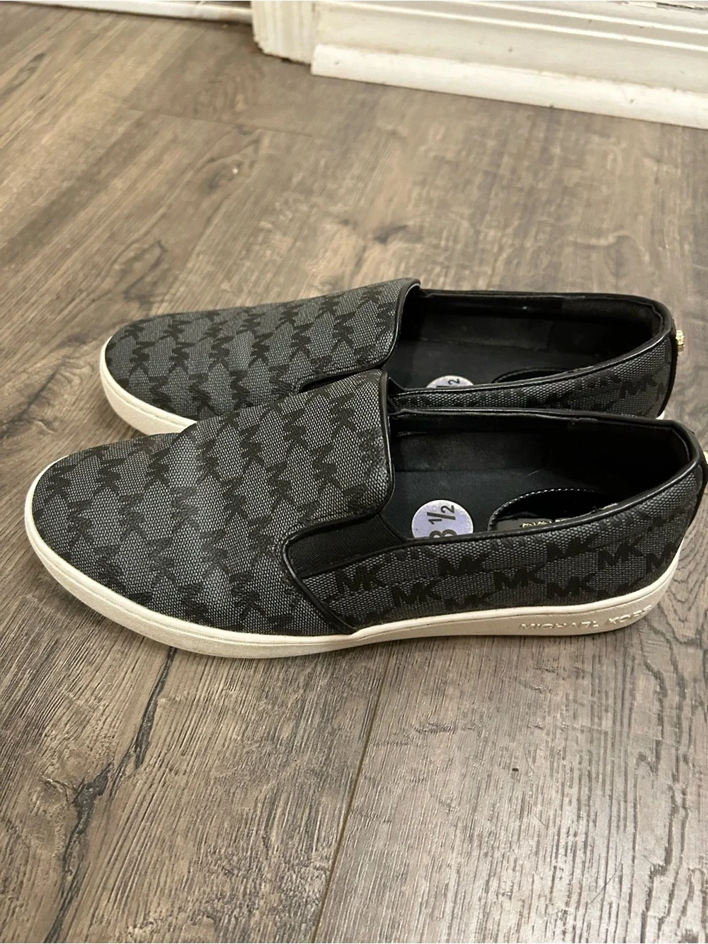 Michael Kors Women’s Keaton Monogram Slip-On Sneakers